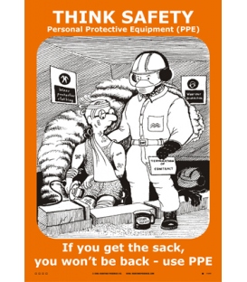 1109 Poster, Personal protective equipment (PPE)