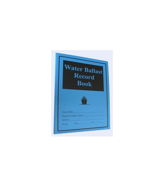 1204YPB Water Ballast Record Book (Jan 2025)