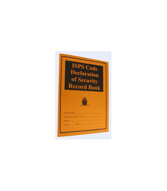 1205 ISPS Code Declaration of Security Record Book