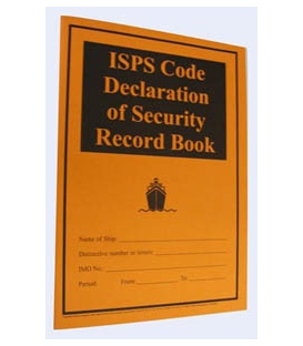 1205 ISPS Code Declaration of Security Record Book