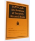 1205 ISPS Code Declaration of Security Record Book