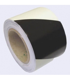 2048 Black diagonal Photoluminescent tape