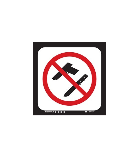 2419 No weapons