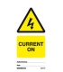 2504 Tie tag, Current on - Pack of 10
