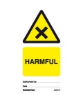 2505 Tie tag, Harmful - Pack of 10