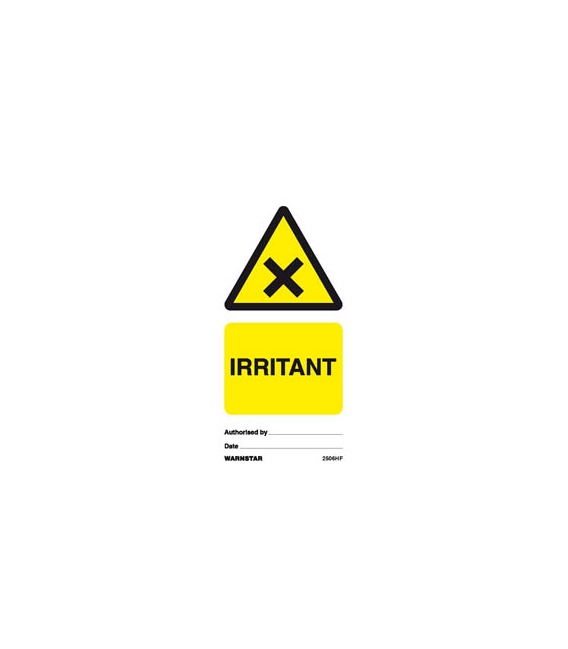 2506 Tie tag, Irritant - Pack of 10