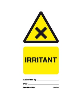 2506 Tie tag, Irritant - Pack of 10