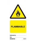 2508 Tie tag, Flammable - Pack of 10