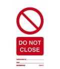 2522 Tie tag, Do not close - Pack of 10