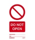 2523 Tie tag, Do not open - Pack of 10