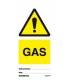 2541 Tie tag, Gas - Pack of 10