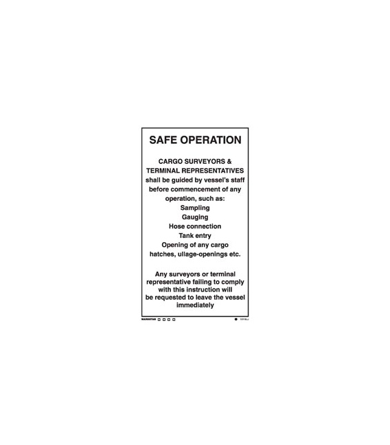 2701 Safe Operation