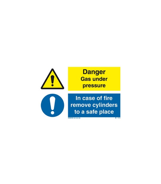3014 Gangway notice. Dangerous cargo. 1000mm x 600mm
