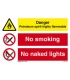 3105 Danger Petroleum sprit... / No smoking No naked lights
