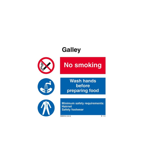 3124 Galley combination sign