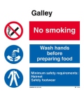 3124 Galley combination sign