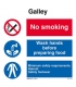 3124 Galley combination sign