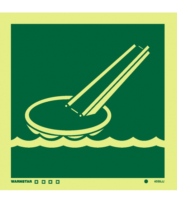 4055 Evacuation slide - without text