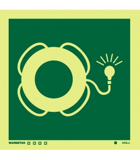 4058 Lifebuoy with light - without text