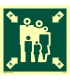4074 Assembly/muster station - without text
