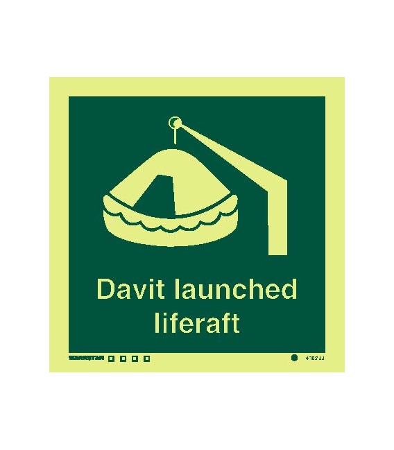 4103 Davit-launched liferaft - with text