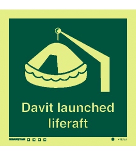 4103 Davit-launched liferaft - with text
