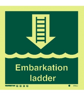 4104 Embarkation ladder - with text