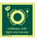 4109 Lifebuoy with light & smoke - with text