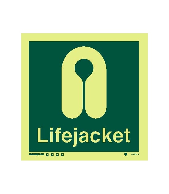 4110 Lifejacket - with text