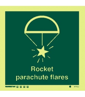 4117 Rocket parachute flares - with text