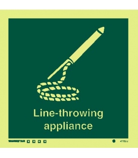 4118 Line throwing appliance - with text