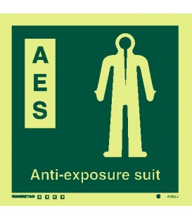 4126 Anti exposure suit (A.E.S.) - with text