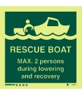 4128 Rescue boat MAX 2 persons
