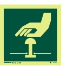 4154 Maritime Progress Emergency stop symbol (green)