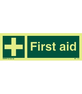 4171 First aid with text
