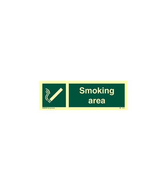 4185 Smoking area + symbol