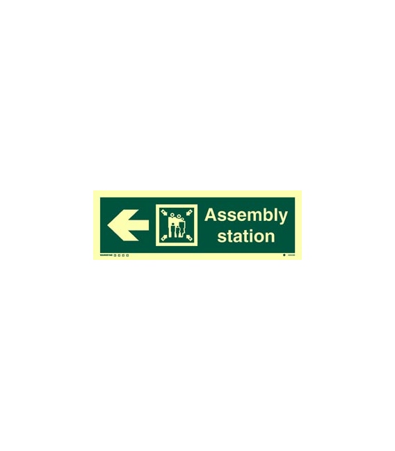 4324 Assembly station + symbol + arrow left