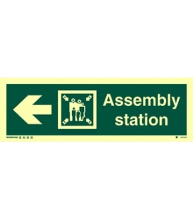 4324 Assembly station + symbol + arrow left