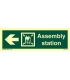 4324 Assembly station + symbol + arrow left