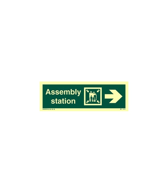 4325 Assembly station + symbol + arrow right