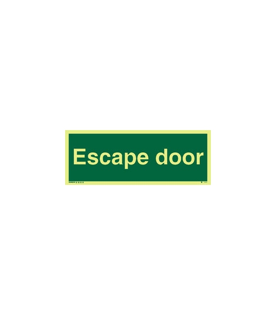 4343 Escape door - text only