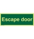 4343 Escape door - text only