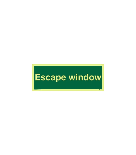 4344 Escape window - text only