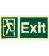 4380 Exit + Running man symbol on left