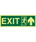 4401 EXIT + Running man symbol + arrow up on right 