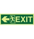 4404 EXIT + Running man symbol + arrow left 