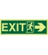 4405 EXIT + Running man symbol + arrow right 