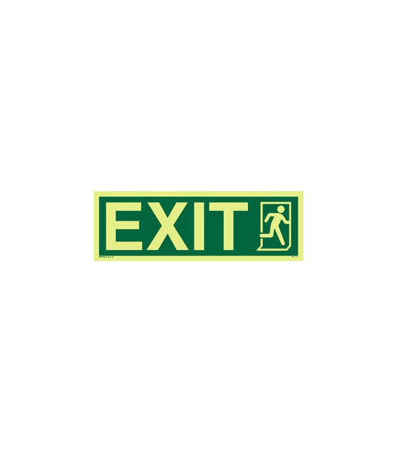 4411 EXIT + Running man symbol on right 