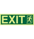 4411 EXIT + Running man symbol on right 