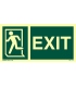 4414 EXIT + Running man symbol on left